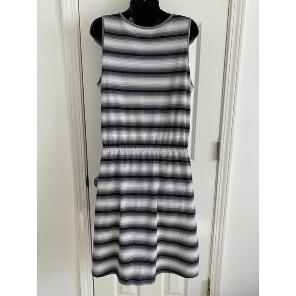 Gander Mountain Sleeveless Knit Dress Large Drawstring Waist NWT - Picture 2 of 9